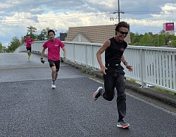 定期練習会のラストは駆け引きも生まれます