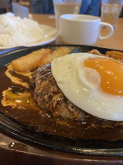 ハンバーグな気分でした♫